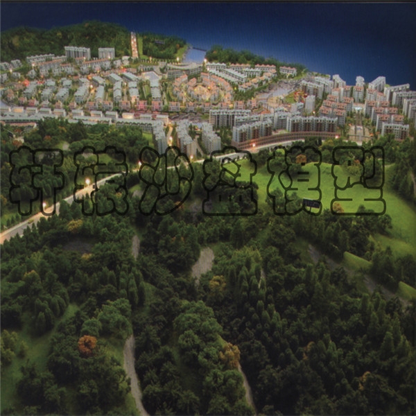兰州九州新区会宁规划模型