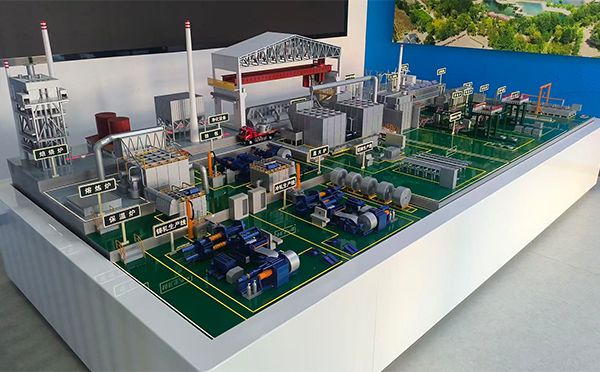 酒钢集团东铝厂-铝材生产线会宁机械模型