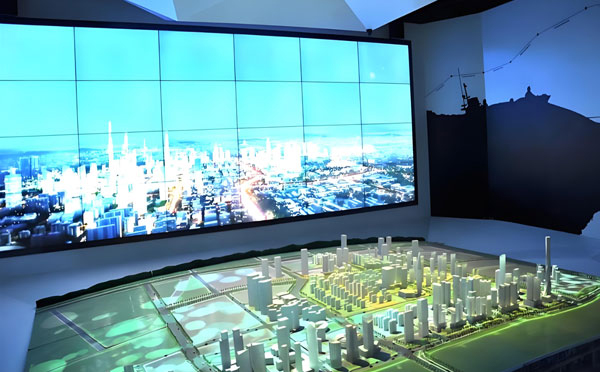 11月电子会宁会宁沙盘模型新进展：轩辕沙盘深化地形浮雕与数字交互融合